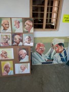 Pictures on the eve of Gandhijayanthi